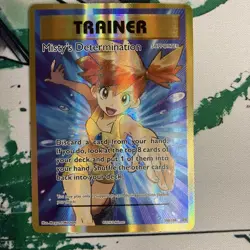 Misty's Determination (Full Art) 108/108 Evolutions Holo 2016 Pokemon - Image 1