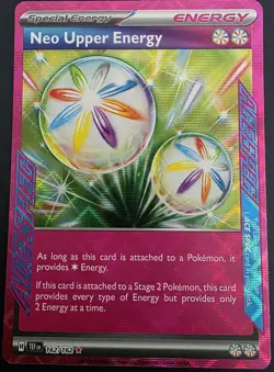 Neo Upper Energy ACE Spec - 162/162 - SV05 : Pokemon Temporal Forces (TEF) NM - Image 4