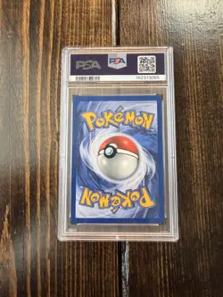 2000 POKEMON PROMO BLACK STAR POKEMON LEAGUE #20 PSYDUCK PSA 8 - Image 2