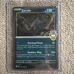 Pokemon GO Zarude 056/084 Promo Holo Rare 130 HP Pokemon TCG - Image 1