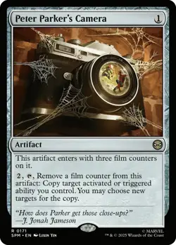 MTG Marvel Spider-Man - Peter Parker's Camera NM - Image 1