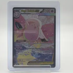 Pokemon Mega Clefable EX 119/088 Scarlet And Violet Full Art Perfect Order - Image 1