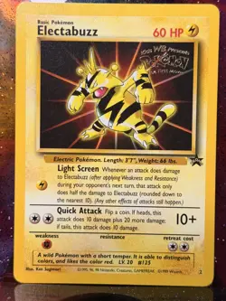 Electabuzz (Movie Promo) 02/53 Wotc Promo Regular - Image 1