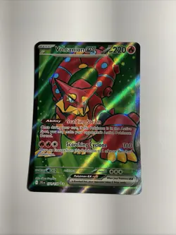Volcanion ex 171/159 Sv09: Journey Together Holo Pokemon TCG Full Art Ultra Rare - Image 1