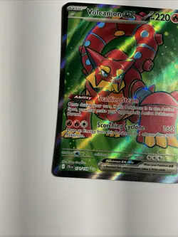Volcanion ex 171/159 Sv09: Journey Together Holo Pokemon TCG Full Art Ultra Rare - Image 3