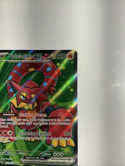 Volcanion ex 171/159 Sv09: Journey Together Holo Pokemon TCG Full Art Ultra Rare - Image 5