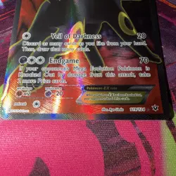Umbreon EX (Full Art) 119/124 Fates Collide Holo MP - Image 3