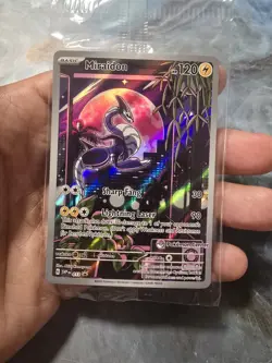 SEALED POKEMON CENTER EXCLUSIVE PROMO Miraidon 013 Scarlet & Violet NM - Image 1