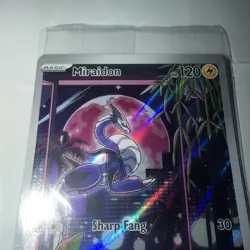 Miraidon 013 Scarlet Violet Black Star Promo Pokemon Center Stamp Sealed ETB - Image 4