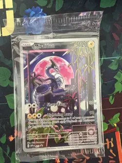 Miraidon SVP 013 Pokemon TCG Scarlet Violet Promo Card Sealed - Image 1