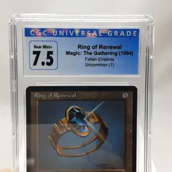 Ring of Renewal - Fallen Empires - MTG - Graded - CGC 7.5 - Vintage - Image 3