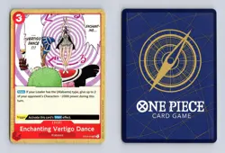 Enchanting Vertigo Dance OP04-018 UC Kingdoms of Intrigue MP One Piece - Image 3