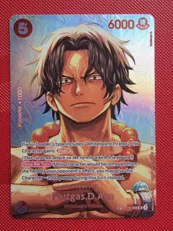 Bandai One Piece Portgas.D.Ace ST15-005 SP Special Holo Alt Art - Image 2