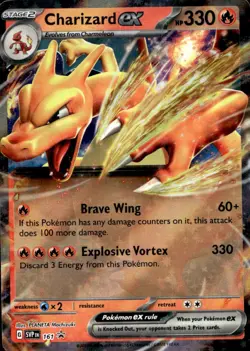 Charizard ex - Holo Promo SV: Scarlet & Violet Promo Cards 161 NM - Image 1