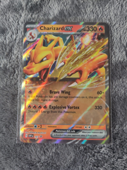 Charizard ex 161 Sv: Scarlet & Violet Black Star Promo Cards Holo - Image 1