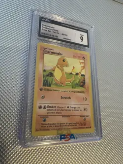 1999 Pokemon TCG Base Set Charmander 1st Edition CGC 9 46/102 Card Stock - Image 3