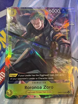 Sealed Roronoa Zoro (Illustration Box Vol.3) OP07-113 One Piece Promotion Cards - Image 1