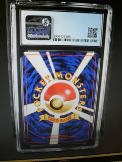 CGC Graded 9.5 Ampharos #181 Neo 1 Gold Silver new world Holo rare Pokemon Card - Image 3