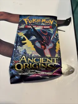 Pokemon Trading Card Game XY-Ancient Origins Booster Pack Rayquaza Art sealed - Image 1