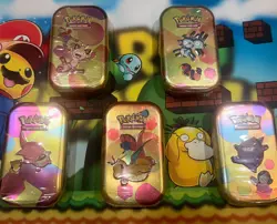 151 Mini Tins Sealed Lot of 5 Pokemon TCG Scarlet and Violet Brand New RTS - Image 1
