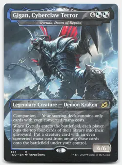 Gyruda, Doom of Depths (Gigan, Cyberclaw Terror)- NM - IKO Ikoria #384 MTG Magic - Image 1