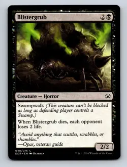 MTG Magic the Gathering Blistergrub Scars of Mirrodin Regular - Image 1