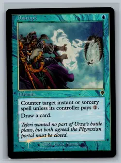 Magic The Gathering Invasion Disrupt #51/350 Foil MTG TCG CCG - Image 1