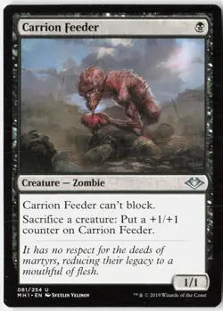 Magic Carrion Feeder Modern Horizons [MH1 - 81] NM Uncommon - Image 1