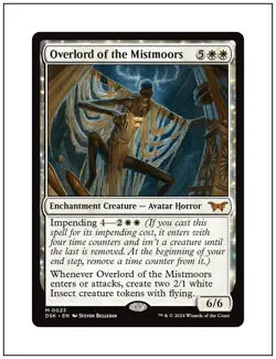 1x Overlord of the Mistmoors, Magic the Gathering MTG NM - Image 1