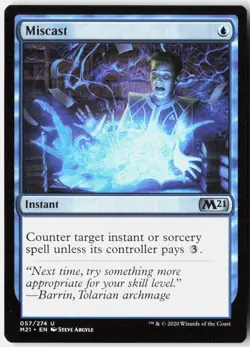 Magic Miscast Core Set 2021 [M21 - 57] NM Uncommon - Image 1