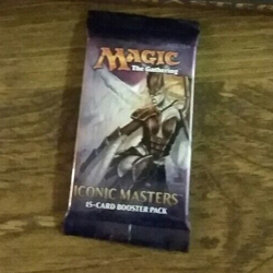 1 (one) - Magic The Gathering Iconic Masters Booster MTG - Image 1