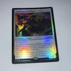 Wizards of the Coast MTG Archangel of Tithes 2 Mythic Foil English OTJ - Image 1