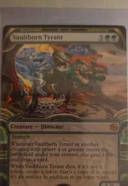 Vaultborn Tyrant (Showcase) Outlaws of Thunder Junction: the Big Score Regular - Image 1