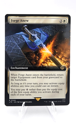 Forge Anew (Extended Art) Universes Beyond: the Lord of the Rings: Regular. - Image 1