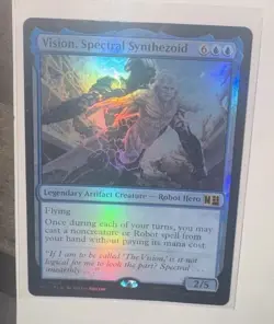 Vision, Spectral Synthezoid Commander: Marvel Super Heroes Foil - Image 2