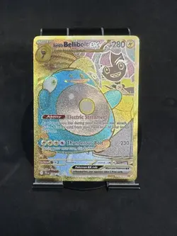 Pokemon Card - Ionos Bellibolt EX 188/159 - Journey Together - Hyper Rare - NM - Image 1
