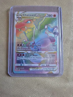 Pokemon TCG Charizard VSTAR Brilliant Stars 174/172 Secret Rare NM/M - Image 1