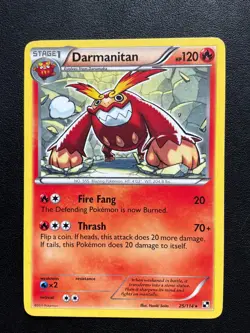 Darmanitan - 25/114 Pokemon BLACK & WHITE Rare - LIGHTLY PLAYED - Image 1