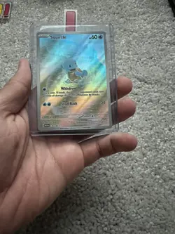 Pokemon Company Squirtle 170/165 SV Scarlet & Violet 151 IR Full Art Holo ENG - Image 1