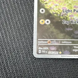 Pokemon TCG Pawmi 226/091 SV Paldean Fates Illustration Rare Holo - Image 4