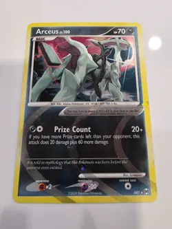 Arceus LV. 100 AR1 - Platinum Arceus - Holo Rare - Pokemon TCG - HP - Image 1
