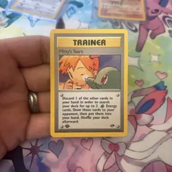 MISTY’S TEARS - 1st Edition Gym Challenge - 118/132 -print error- Pokemon - NM - Image 1
