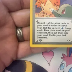 MISTY’S TEARS - 1st Edition Gym Challenge - 118/132 -print error- Pokemon - NM - Image 5