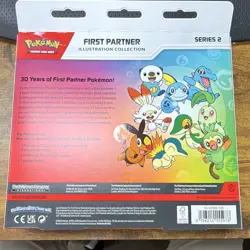 Pokemon TCG First Partner Illustration Collection Series 2 Box Promo - Image 2