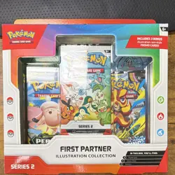 Pokemon TCG First Partner Illustration Series 2 Box Promo English 2023 - Image 1
