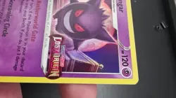 Pokemon Gengar Black Star Promo Stamped Lost Origin Holo SWSH241 - Image 2