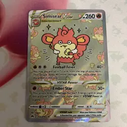 Simisear VSTAR GG37/GG70 Crown Zenith Galarian Gallery Full Art Holo EN - Image 1