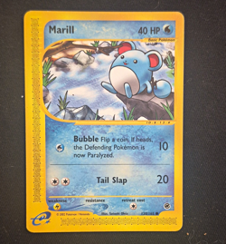 Nintendo Pokemon TCG Marill 120/165 Expedition Base Set Common Regular ENG 2002 - Image 1