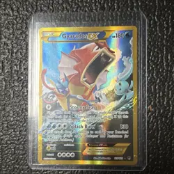 Pokemon 2016 XY Breakpoint Gyarados EX 123/122 Secret Rare Holo EN - Image 1