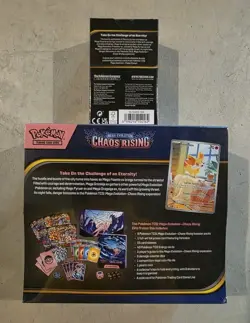 Pokemon TCG Chaos Rising ETB & Booster Bundle FACTORY SEALED - Image 2